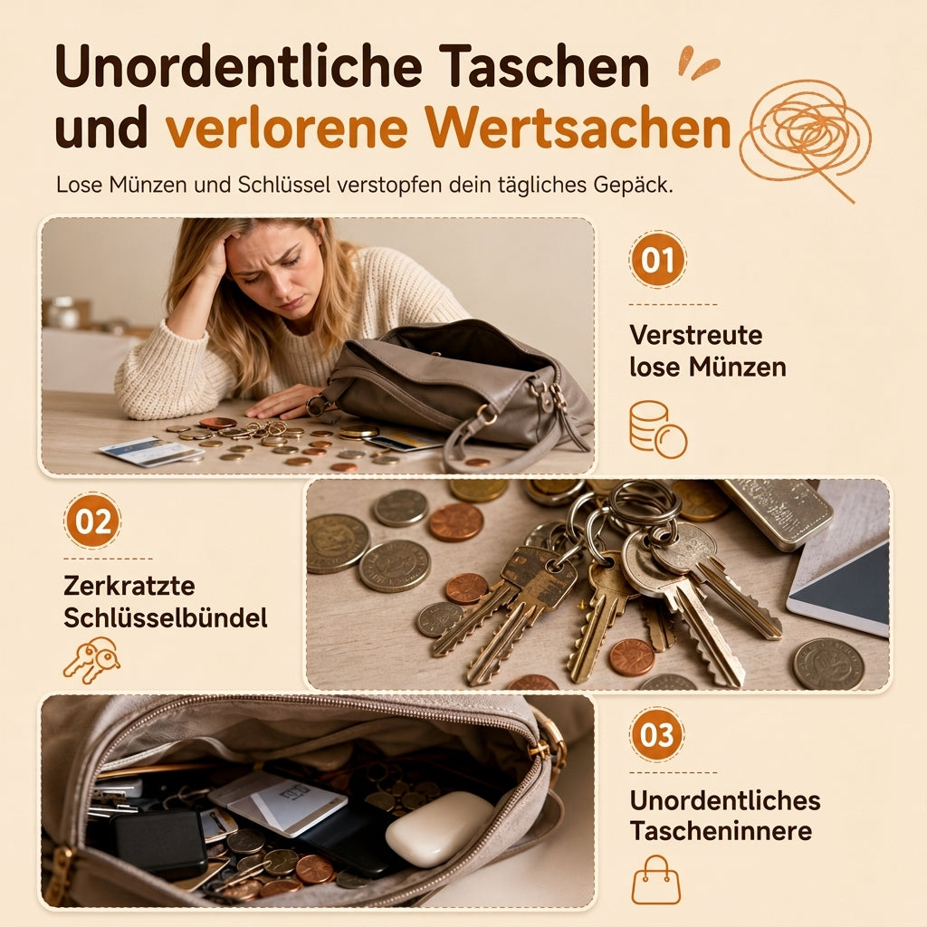 🐱✨ Niedliche Patchwork-Katzen-Geldbörse mit Münzfach & Kartenhalter – klein, kreativ & tragbar für Mädchen 👛🎀
