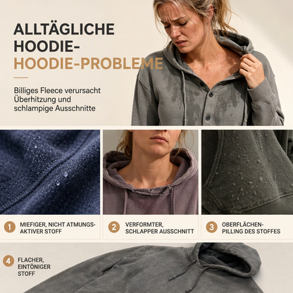 ⏰Letzte Chance! Jetzt zugreifen!⏰ Damen lässiger Strick-Sweatshirt mit V-Ausschnitt