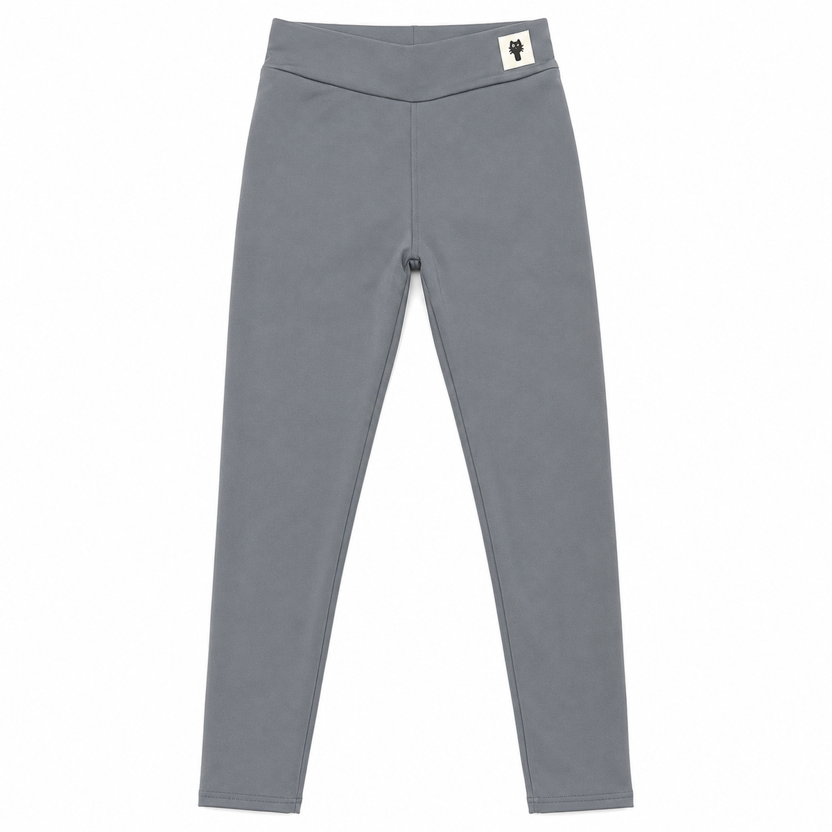 Damen Thermo-Leggings mit hoher Taille und Plüschfutter
