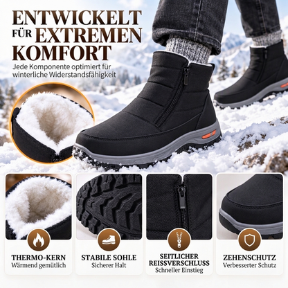 💧🥾 Herren Winterstiefel – Warmes Plüschfutter, wasserdicht, rutschfest 🌨️