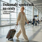 🍃Dámský set s výstřihem do V a širokými nohavicemi - 2dílný set🌺