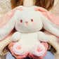 🍓🍓Strawberry Bunny Transformed into Little Rabbit🎀 Fruit Doll Plyšová hračka🐰🐰