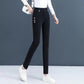 ✨ Sleva 49 % na novinky✨- Elastické teplé plyšové skinny džíny pro ženy