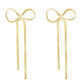 🎁2023 Oblíbený Produkt🎁-Luxusní náušnice Bow Drop Dangle