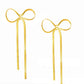 🎁2023 Oblíbený Produkt🎁-Luxusní náušnice Bow Drop Dangle