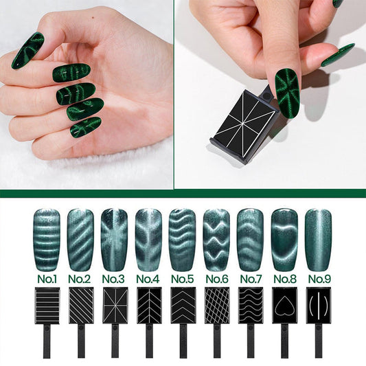 Magnetická sada nástrojů na nehty pro gelový design kočičích očí